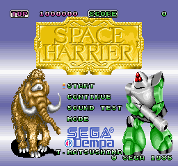 Space Harrier (X68000) (gamerip) (1987) MP3 - Download Space 